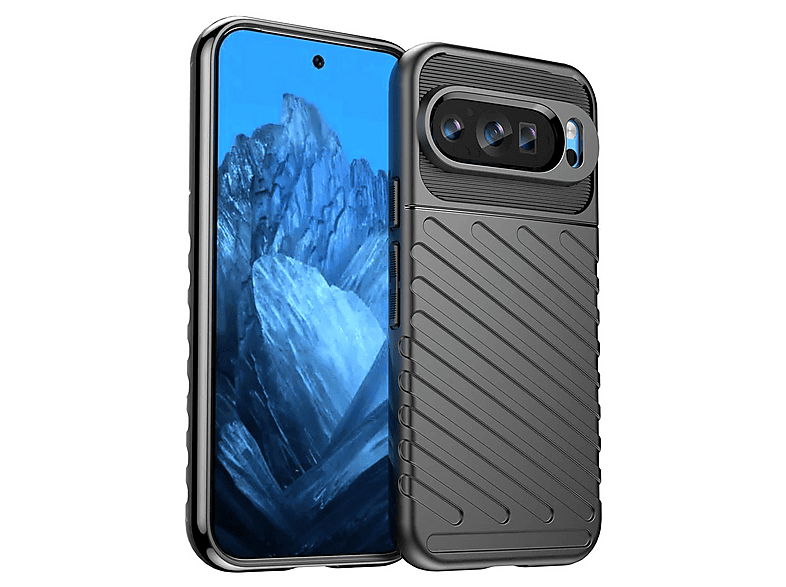 Custodia In Similpelle E TPU Per Google Pixel 9 – Antiurto, Antigraffio, Ultra Leggera E Facile Da Pulire (bianco)