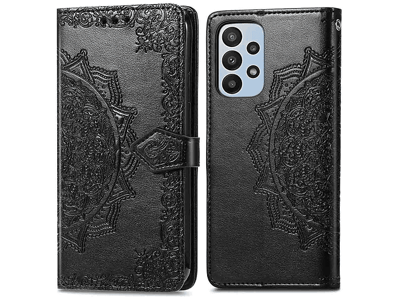Cover Per Nuu A23 Plus Con Vetro Temperato 9H E Supporto Adesivo - Custodia Ibrida PC + Silicone YGH-JGP - 3