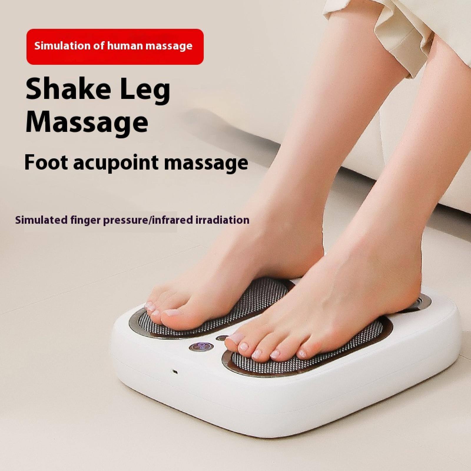 fußmassage vibration 3-in-1 Fußmassagegerät,Neuropathie Fußmassage,Tragbares Fussmassagegerät  Elektrisch mit 3 Vibrationsmodi,3 Heizstufen für