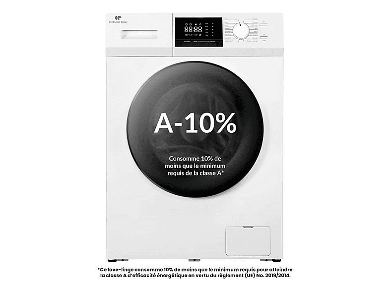 CONTINENTAL EDISON CELL8140IW1 Waschmaschine (8 kg, A)