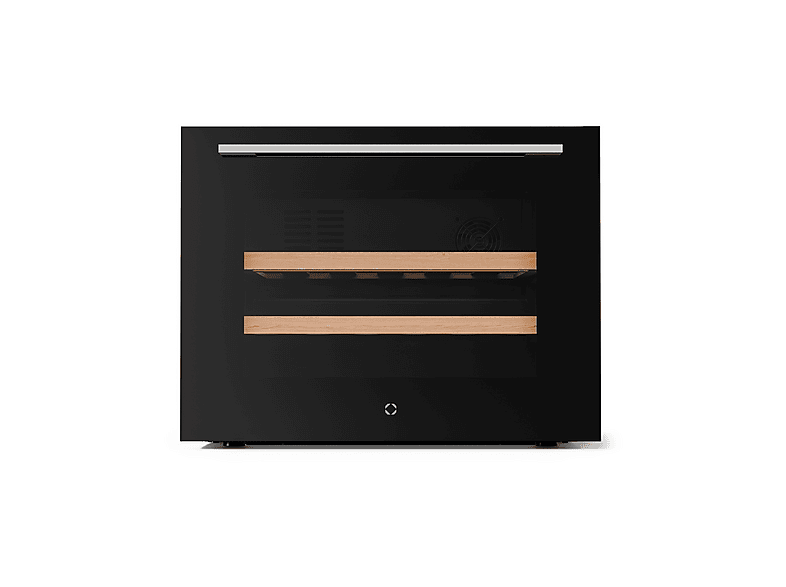 KLARSTEIN illuminosa Weinkühlschrank (EEK G, Schwarz)