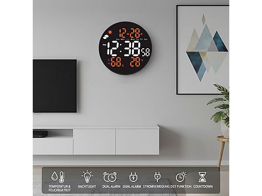 Generico Orologio Digitale Multifunzionale con Doppie Generico Orologio Digitale Multifunzionale con Doppie