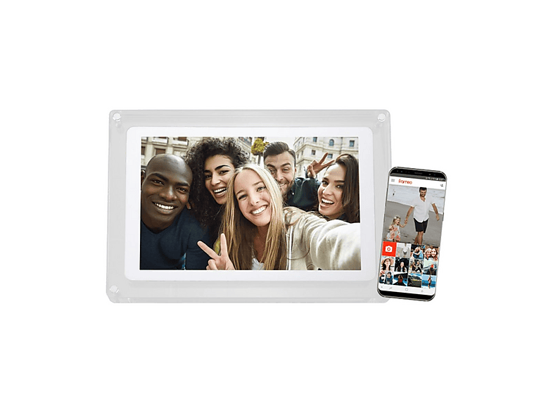 BRAUN PHOTOTECHNIK DigiFrame 1020 WiFi 25,7cm (10,1) Acryl Digitaler ...