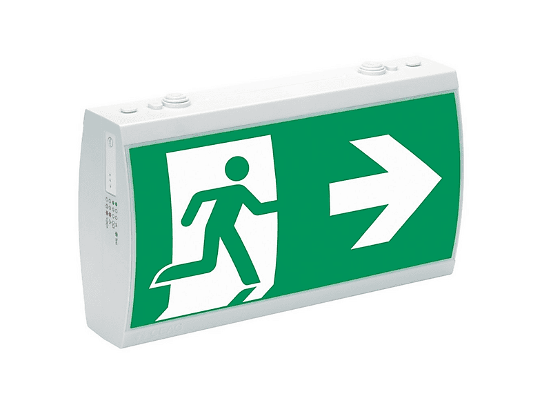 ICEAGLE Ceag Notlichtsysteme LED-Rettungszeichenleuchte RAL7035 IP41 SV ...