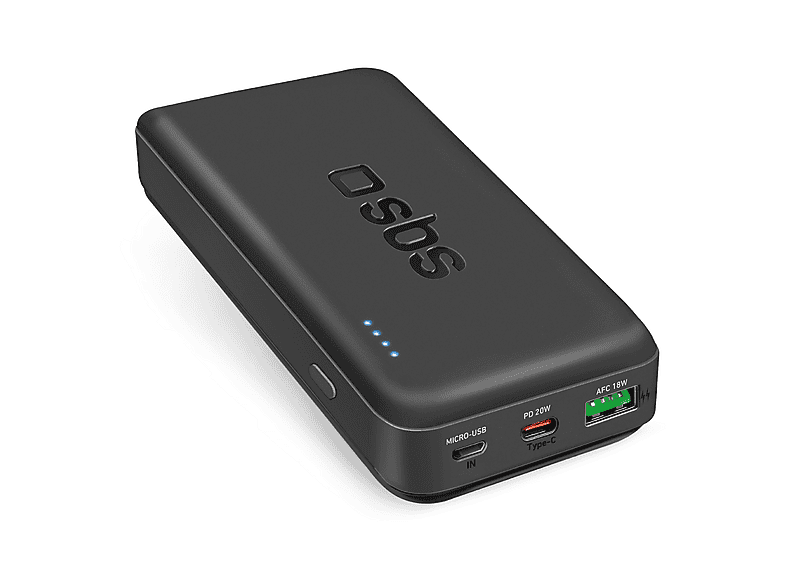 SBS TTBB20000PD20K Powerbank 20000.00 mAh Schwarz