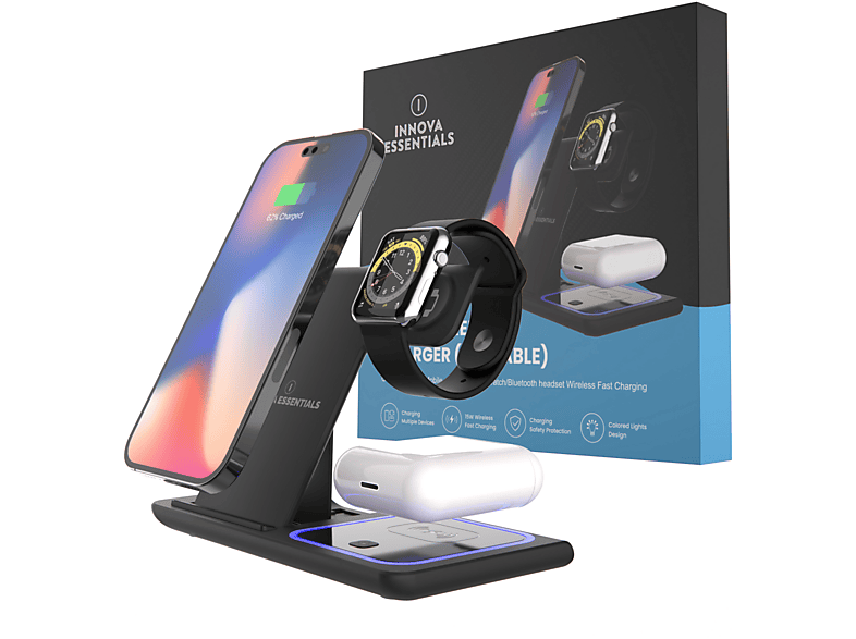 INNOVA ESSENTIALS Pro Ladestation Universal, Schwarz