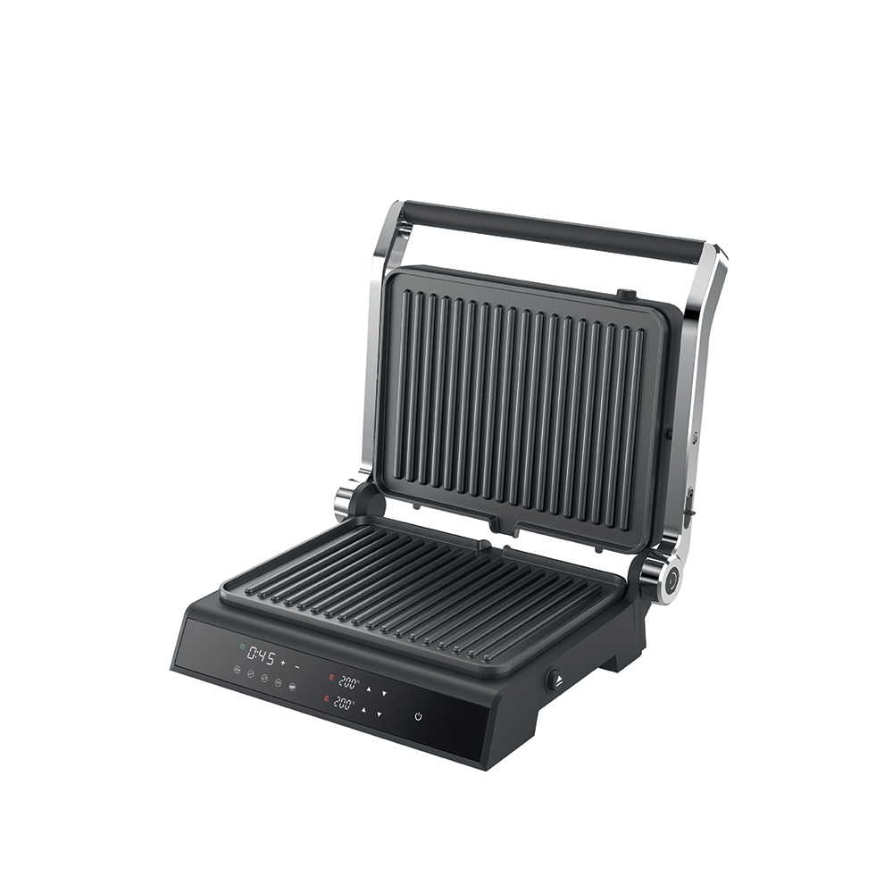 TORIMA TG-PRO500  2000W Dijital Ekranlı Çıkarılabilir Plaka Tost Izgara Makinesi Siyah