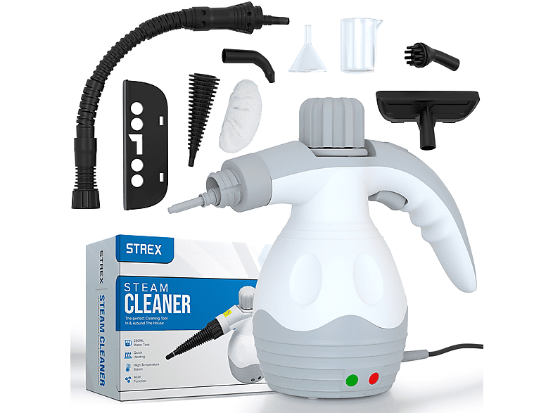 STREX SP286 Stoomreiniger Wit