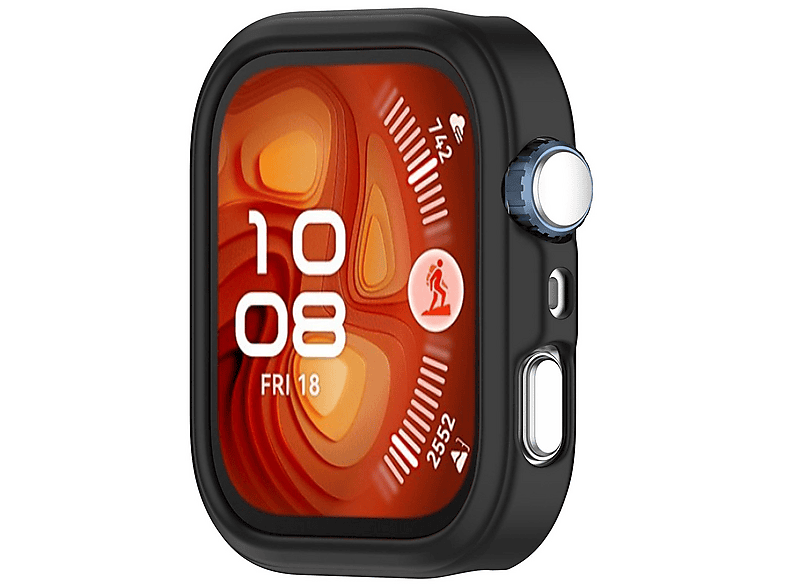 WIGENTO Soft Silikon Gehäuse Hülle Watch Schutz Hülle (für Huawei Watch Fit 4 Pro)