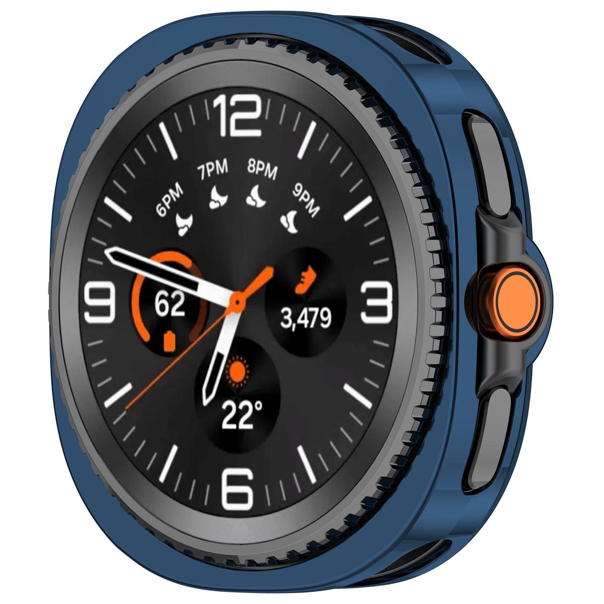 Blueshaweu 6 Pezzi Pellicola per Hwagol 2023 Smartwatch 1,85'' G20, Pellicola Protettiva per Hwagol G20 Smartwatch, Sensibile al Tatto, Senza Bolle, HD Trasparente TPU Film (Transparent