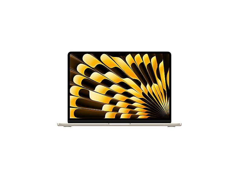 APPLE MBA 13 M4 10C/16/256/8C STL, Notebook, mit 13,6 Zoll Display, Apple M4, 16 GB RAM, 256 GB SSD, Apple M4, Polarstern, macOS