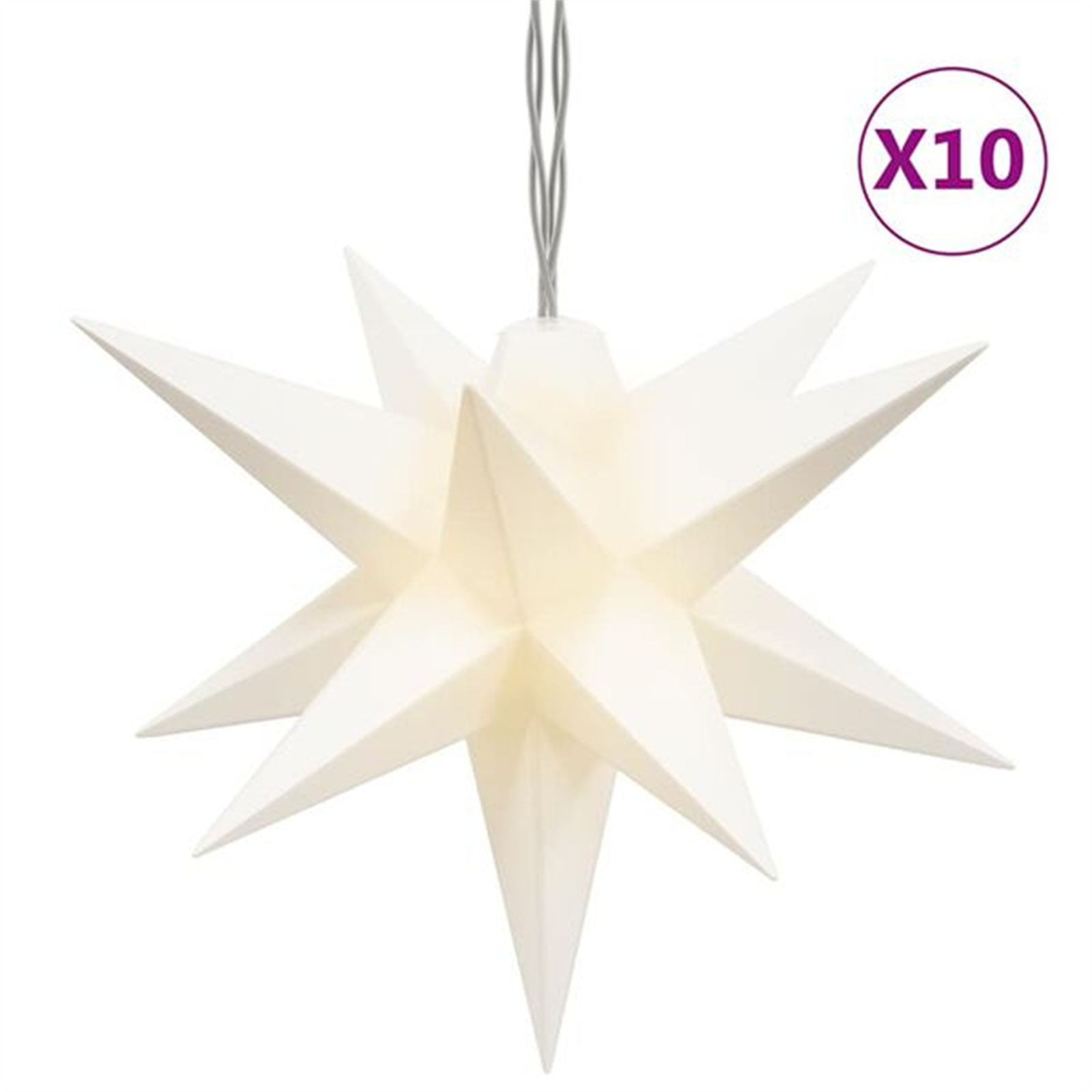 YEMASTER LED-Weihnachtssterne 10 Stck,mit Timer-Funktion  Weihnachtsbeleuchtung | SATURN