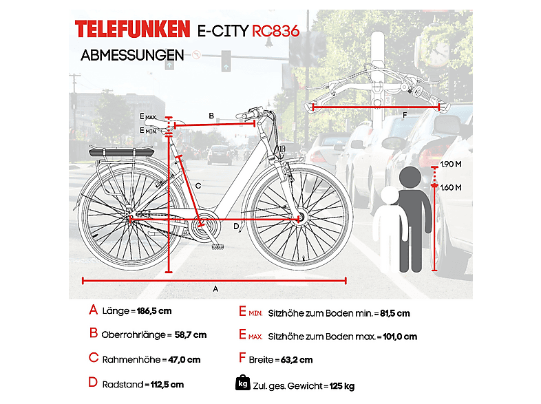 vds fahrradschloss Vlo pliant ROCKBROS VDS - 20 pouces, 8 vitesses