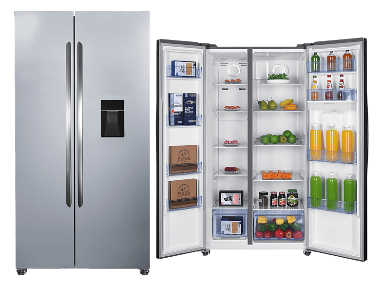 PKM KS6.12D Side-by-Side (D, 177,0 cm hoch, Inox Design)