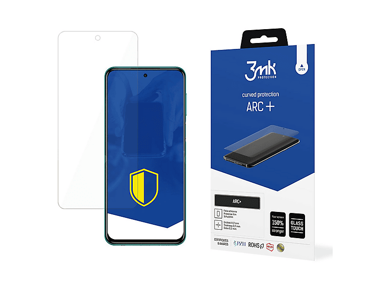 Pellicola Protettiva per Xiaomi Redmi Note 7 Pro posteriore Vetro Flessibile 9H