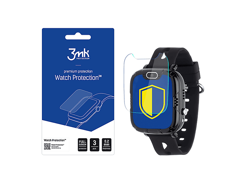 SkyBand 3 Pellicole In Vetro Temperato 9H Per Schermo SmartWatch UMIDIGI UWatch GT – Protezione Anti Graffio - 3