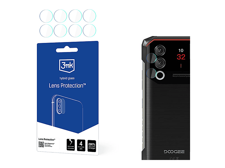 KJYFOANI per Doogee S110 Cover e Pellicola Vetro Temperato [1