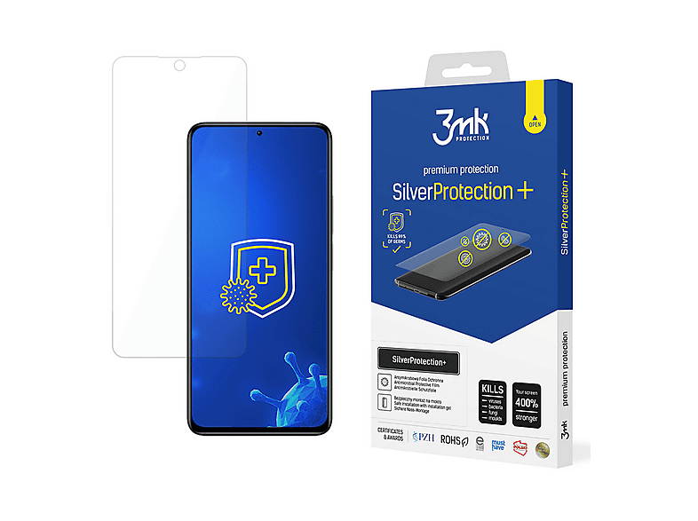 Brotect AirGlass Pellicola Vetro Ibrido Per Xiaomi Mi 4 Pro (2a Gen.) - Durezza 9H, Anti-impronta, Made In Germany