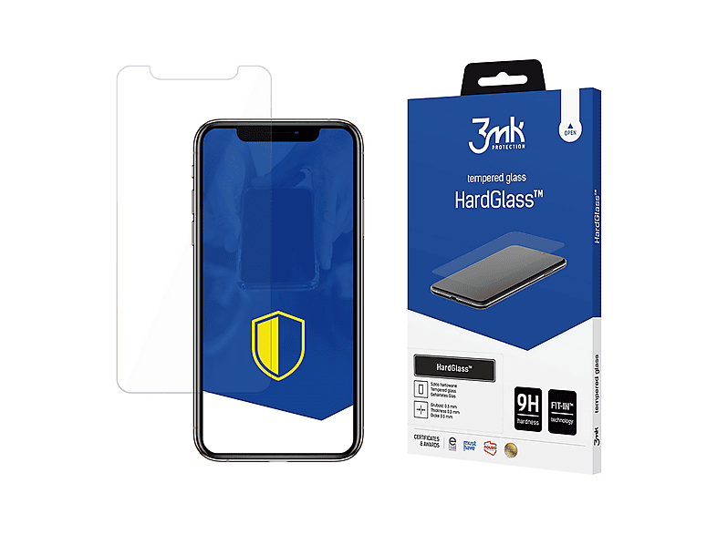 Custodia In Vera Pelle Suncase Per IPhone X/XS - Marrone Anticato, Ultra Sottile Con Linguetta Di Estrazione