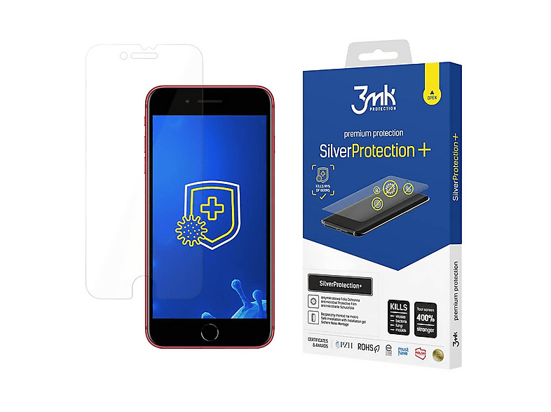 Slanku [3 Pezzi] Pellicola Protettiva Privacy Per IPhone 8 Plus / 7 Plus, Vetro Temperato 9H Anti-Graffio E Anti-Impronta, Angolo Di Visione 28° - 4