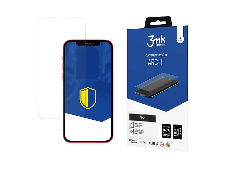Mothca Pellicola Vetro iPhone 16/15 Plus Opaca 9H Antiriflesso Professionale