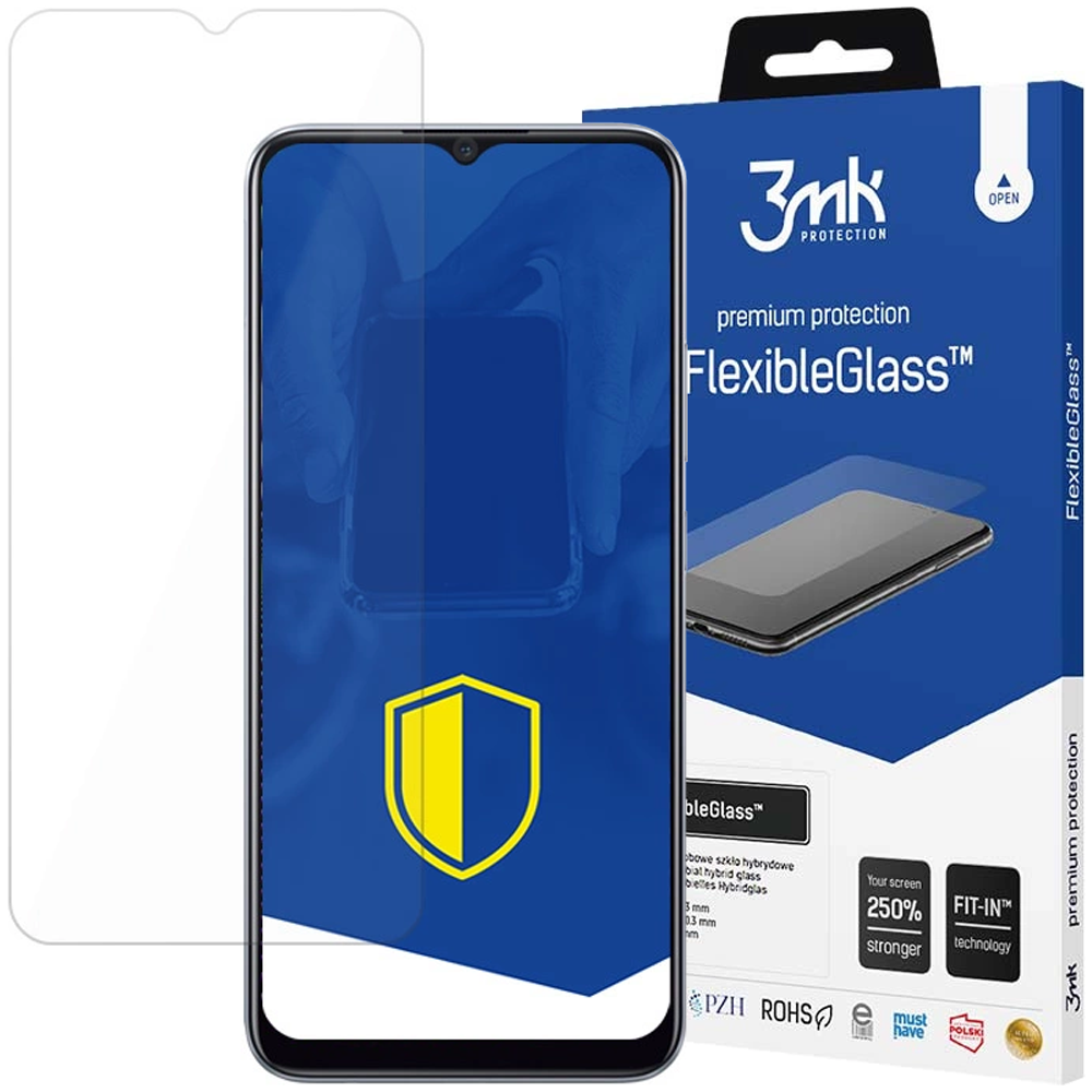Pellicola Protettiva MediaDevil Ultra-Tough Per Realme 7 Pro - 2 Pezzi, Resistente Come Vetro Ma Infrangibile, Facile Applicazione