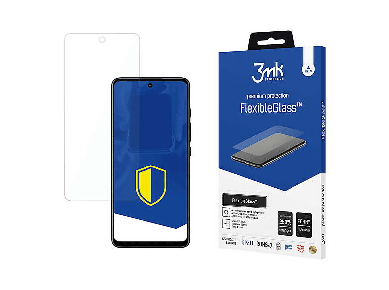 Pellicola Protettiva Opaca BROTECT AirGlass Per Motorola Moto E30, Anti-riflesso, Durezza 9H, Made In Germany