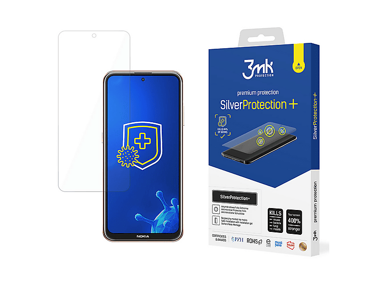 savvies 6 Pezzi Pellicola Protettiva per Nokia 6.1/6 2018 Protezione Schermo Trasparente