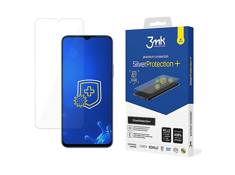 Dipos 6 Pezzi Pellicola Protettiva Per Honor 8X Max (3 Anteriori + 3 Posteriori) Cristallo Trasparente Anti Graffio – Made In Germany