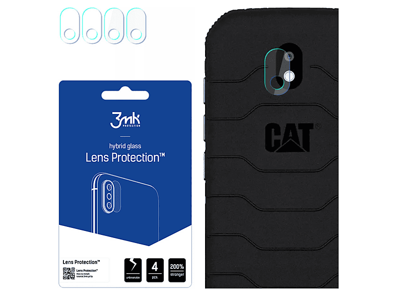 dipos I 6X Pellicola Protettiva Compatibile con Caterpillar Cat B30