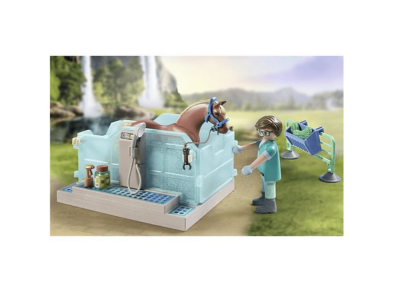 PLAYMOBIL 71352 REITTHERAPIE & TIERARZTPRAXIS Spielset Mehrfarbig