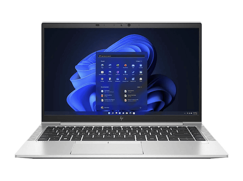 HP EliteBook 840 G8 | Intel Core i5-1145G7 |, Notebook, mit 14 Zoll Display, Intel® Core™ i5,i5-1145G7 Prozessor, 16 GB RAM, 256 GB SSD, Intel® Iris® Xᵉ, Silber, Windows 11