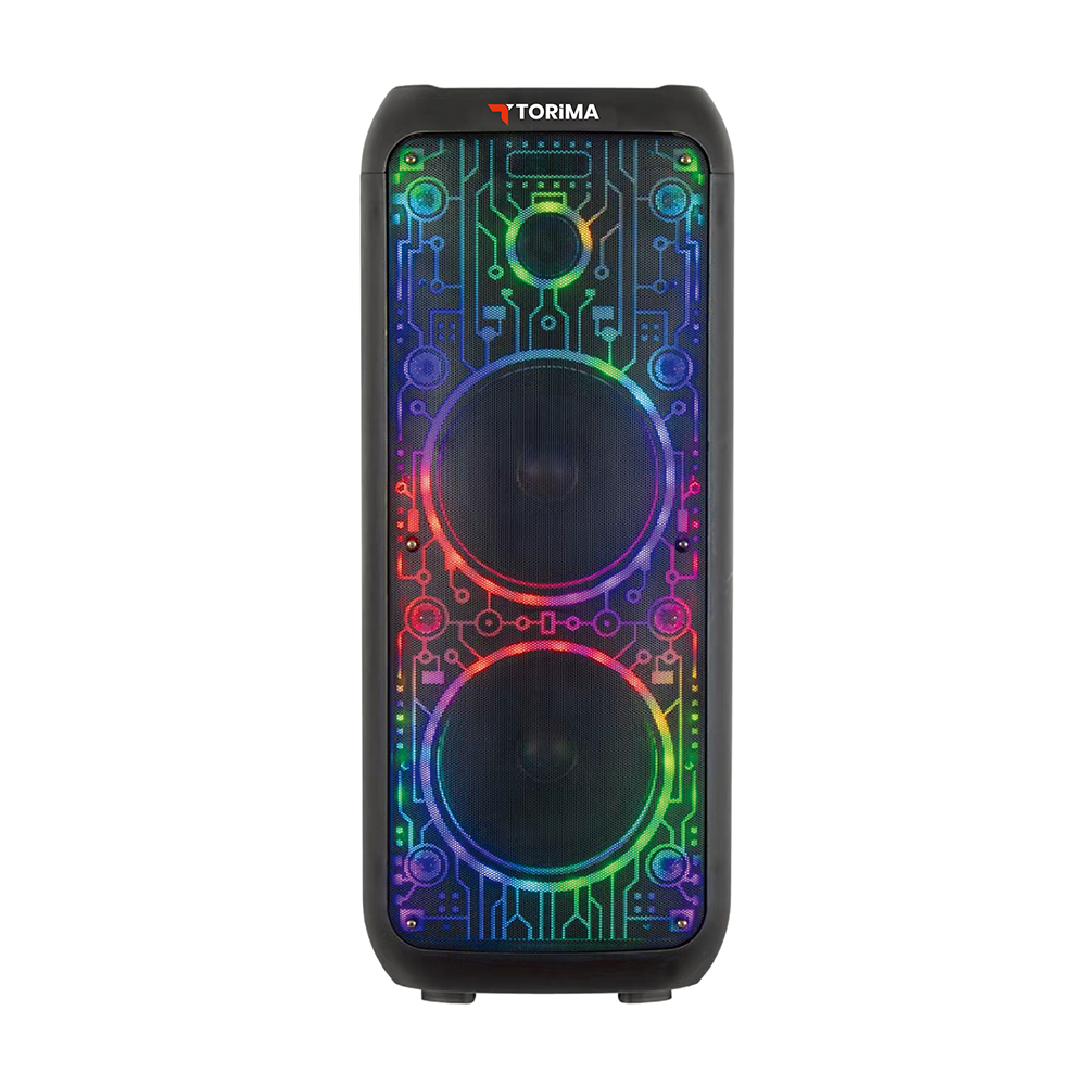 TORIMA D64 RGB Ledli Dahili Mikrofon Kumandalı Bluetooth Hoparlör
