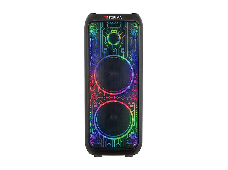 TORIMA D64 RGB Ledli Dahili Mikrofon Kumandalı Bluetooth Hoparlör