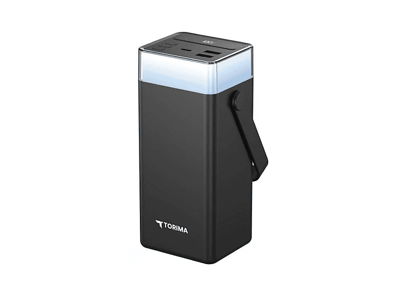 TORIMA TRM-1041 Type-C Lightning 22.5 W RGB Led Işıklı Hızlı Şarj 40000 Powerbank Siyah