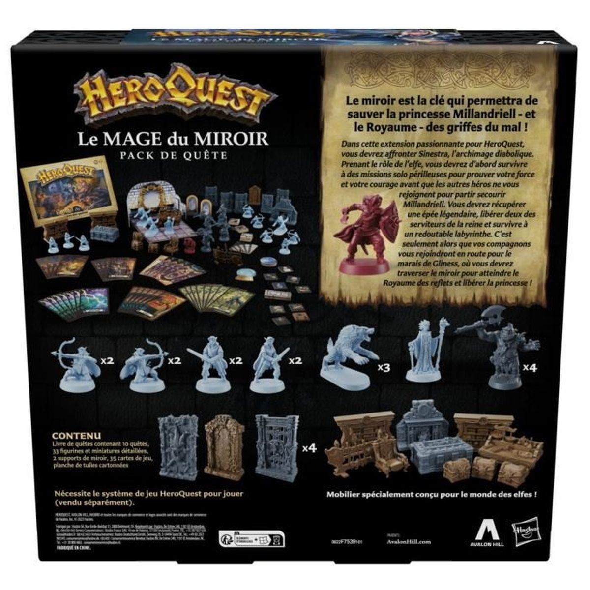 Lotto 4 Porte Heroquest &ndash; Porta Chiusa E Porta Aperta &ndash; Gioco Da Tavolo D&amp;D Miniature