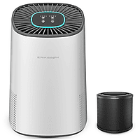 MediaMarkt ERIKSSØN Luchtreiniger Elite - 240 m3/u - Hepa 14 Filter Luchtreiniger, air purifier, clean air, Wit aanbieding