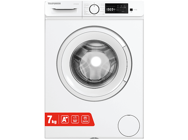 TELEFUNKEN W714AS1W Waschmaschine (7 kg, 1400 U/Min., A)