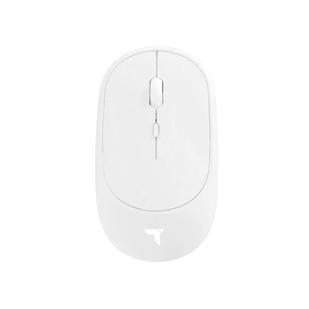 TORIMA TM-16 Kablosuz Çift Modlu Sessiz Bluetooth Mouse Beyaz