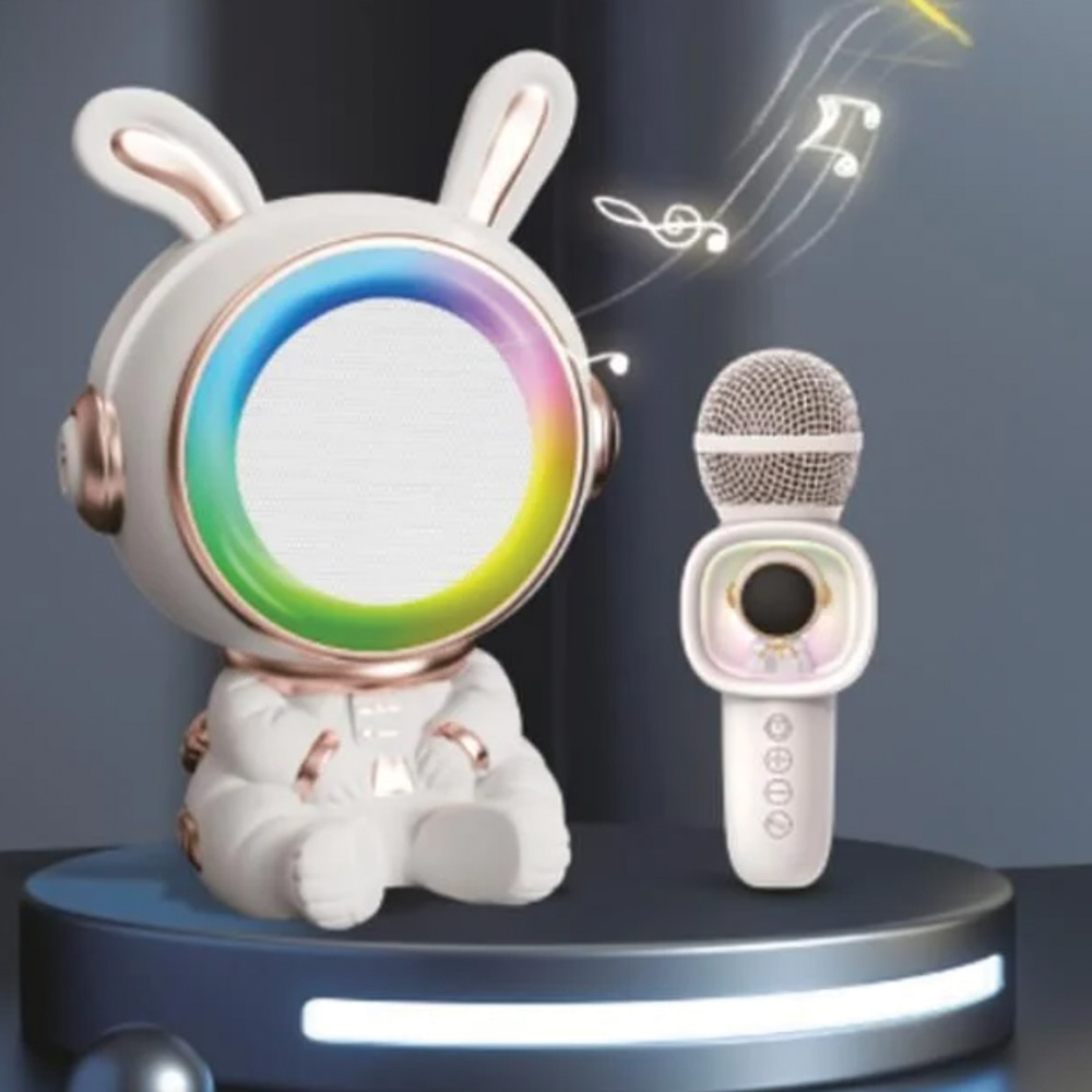 TORIMA KIDMIC-05 RGB Tavşan Figürlü Mikrofonlu Karaoke Bluetooth