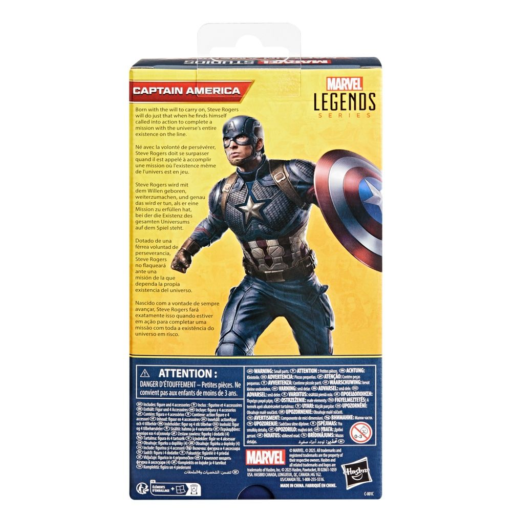 HASBRO Marvel Legends Captain America (Avengers: Endgame) Aksiyon Figürü