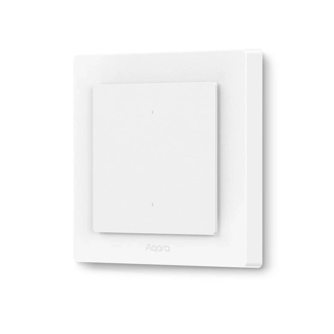 INTERRUTTORE SMART AQARA WS-K07D - Wi‑Fi/Thread (Apple Home, Google Home, Alexa)