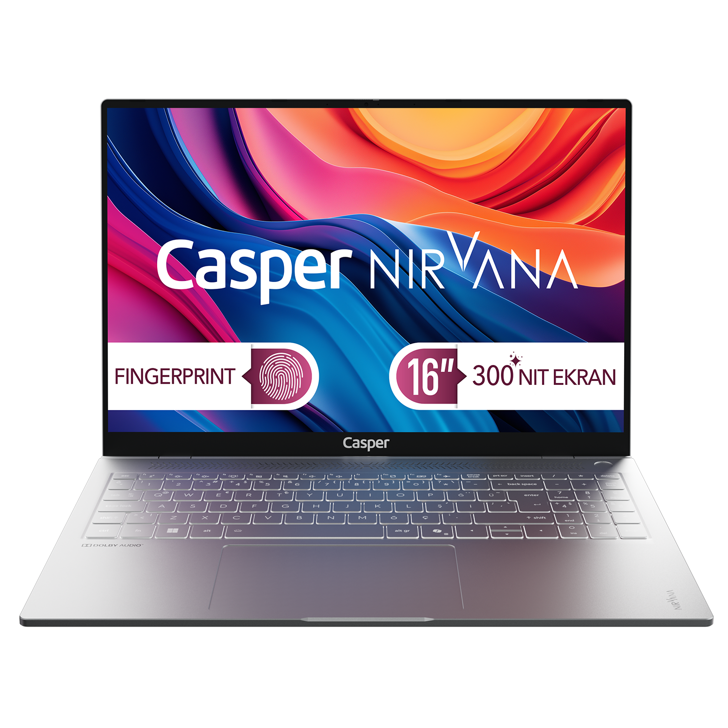 CASPER Nirvana S100 300NIT S100.210H-CV00X-G-F Intel Core 5-210H 24 GB RAM 500 GB SSD 16 inç FreeDOS Laptop Gri