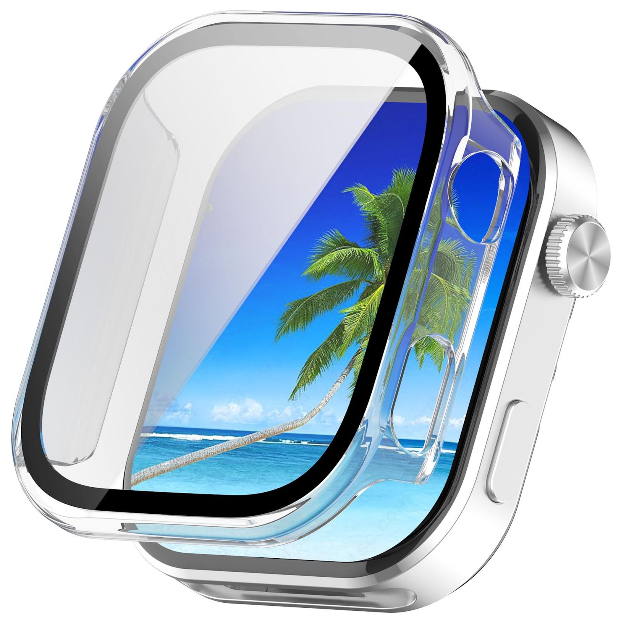 Young & Min Compatible per Vetro Temperato Xiaomi Mi Watch,[3 Pezzi] [3D Curved Edge to Edge], Anti-Graffio, Bubble Free Pellicola per Xiaomi Mi Watch,Nero