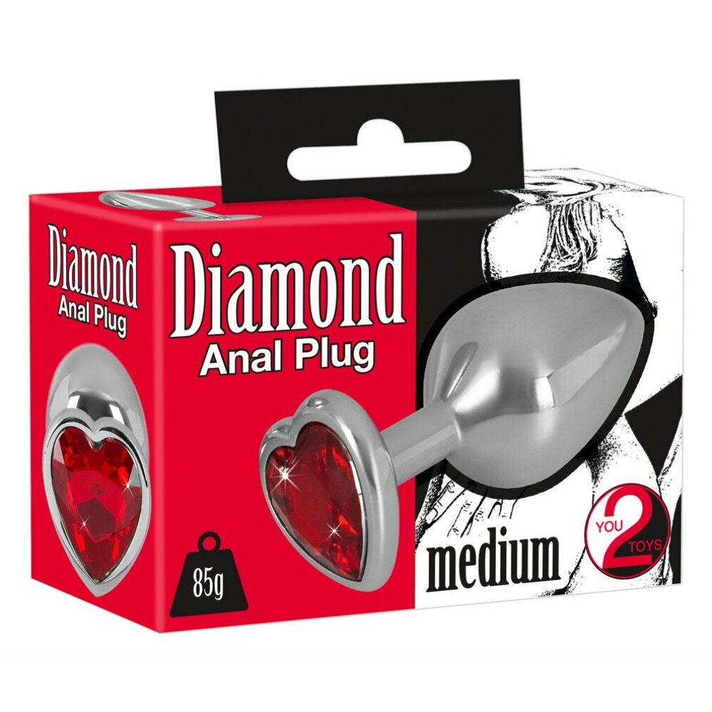 YOU2TOYS Diamond Anal Plug medium Analplugs
