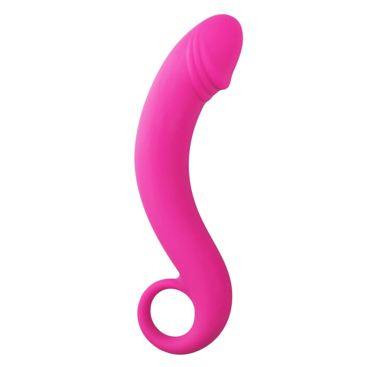 EASYTOYS Gebogener Schwanz Dildo