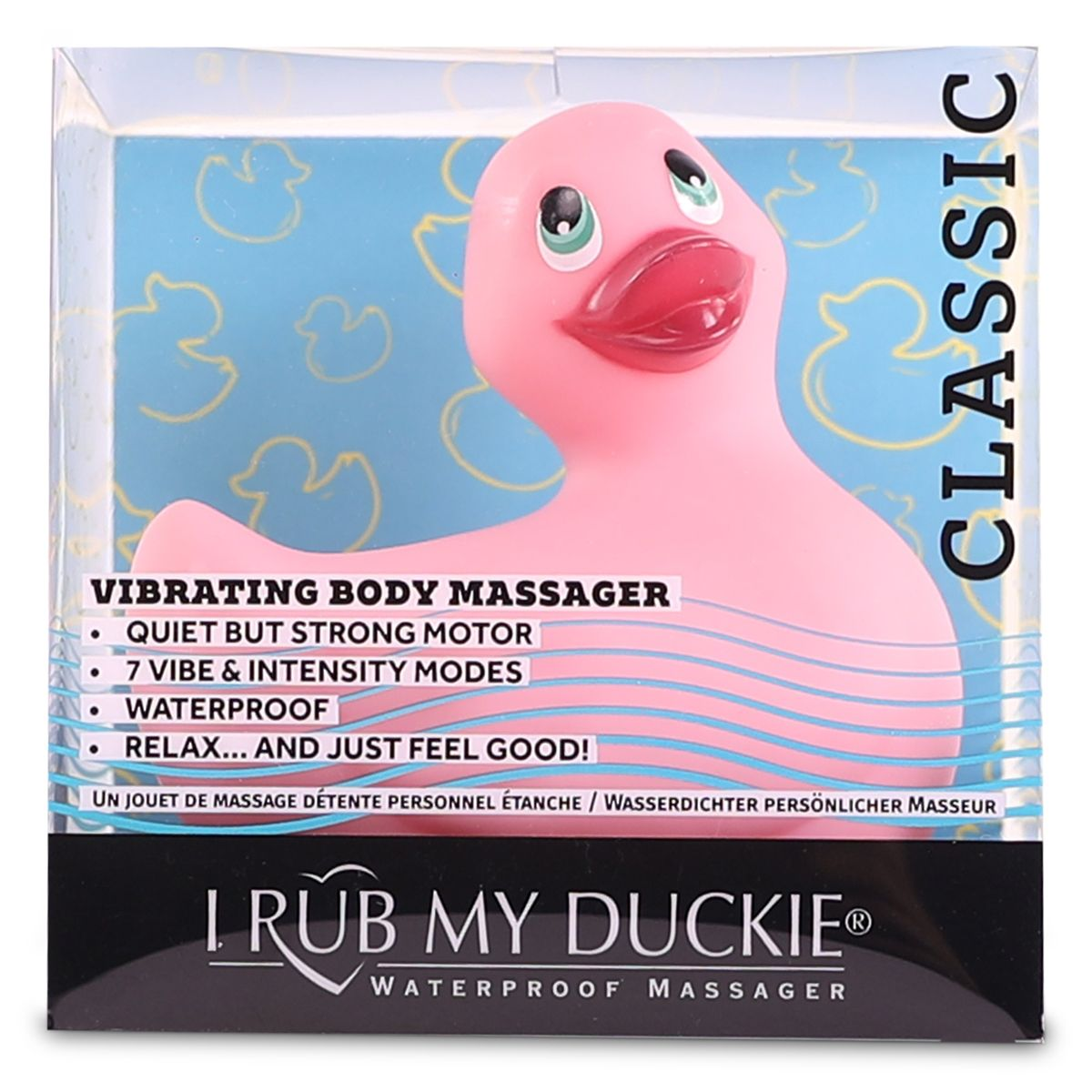BIG TEAZE TOYS I Rub My Duckie 2.0 Classic | Roze Vibrator