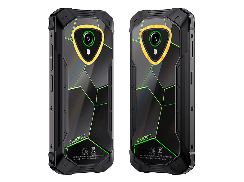 CUBOT KingKong Mini 4, Black+Green, Móvil Android, 128 GB, 6 GB