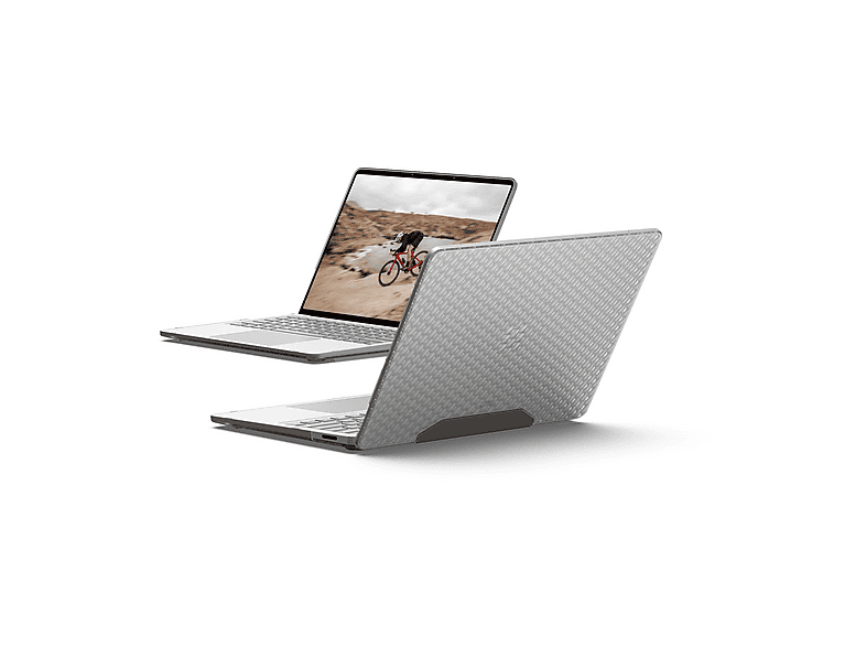 URBAN ARMOR GEAR Essential Armor Case Für Microsoft Surface Laptop 7 (13,8 Zoll) – Ice Transparent