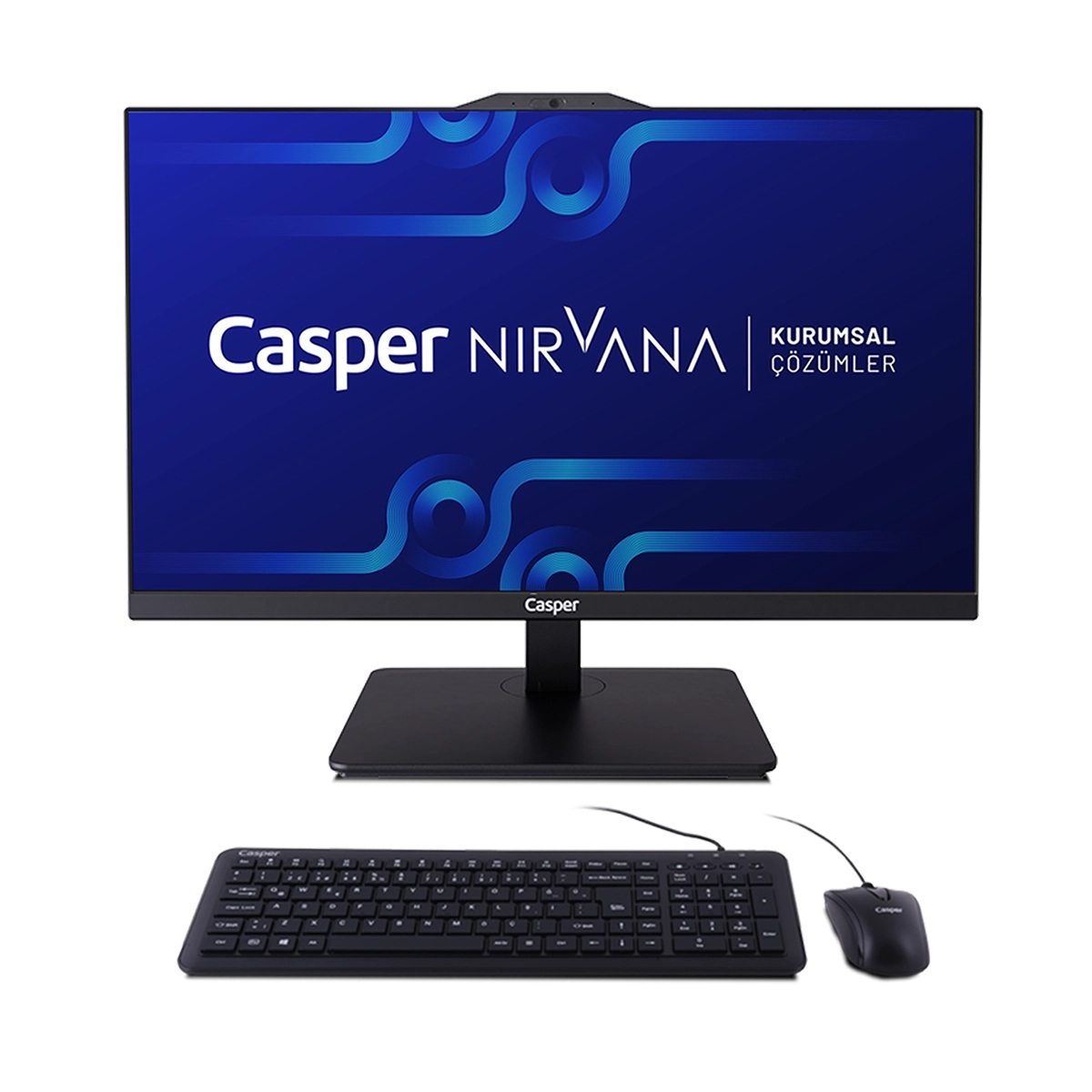 CASPER Nirvana A90.1342-BF00X-V-S 13. Nesil Intel® Core™ i5 13420H 16 GB 1 TB 23,8 inç FreeDOS All In One Bilgisayar Siyah